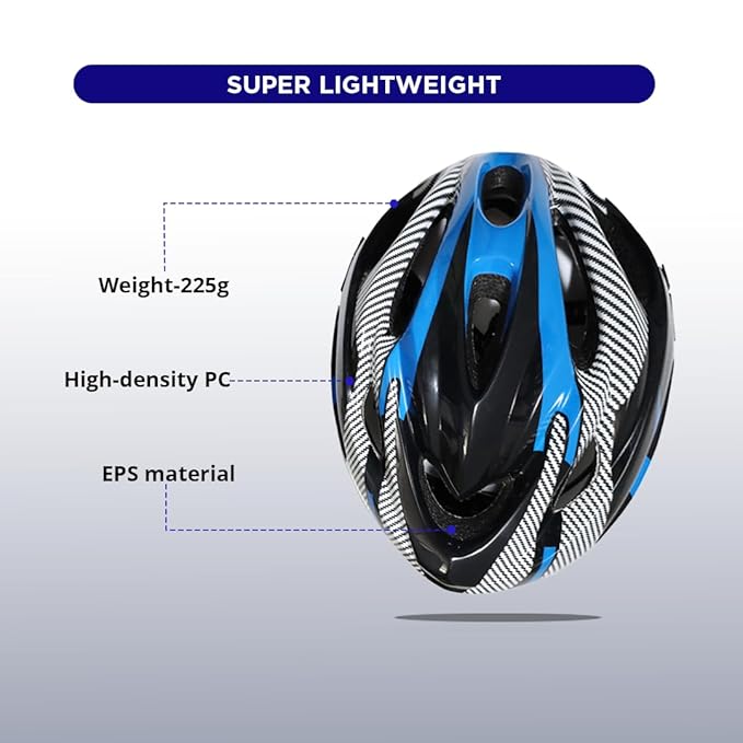 Endless EL1049 Cycle and Skates Helmet with Adjustable StrapMaterial : Polycarbonate, EPS | With Inside Cushioning Padding for Comfort | For Adults, Women and Men