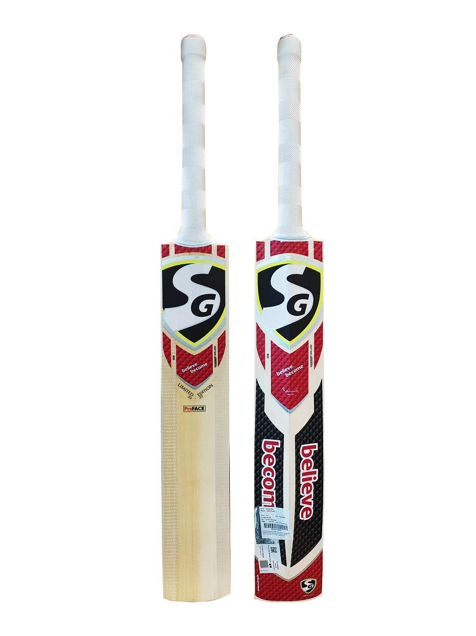 SG 2020 Limited Edition Kashmir Willow Cricket Bat, Size 5
