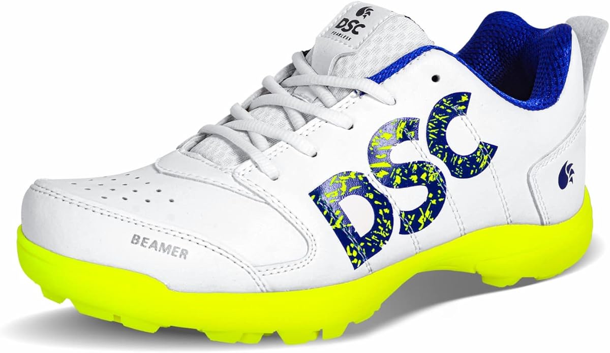 DSC Beamer Cricket Shoes | For Boys And Men | Lightweight | Durable | Embossed Design