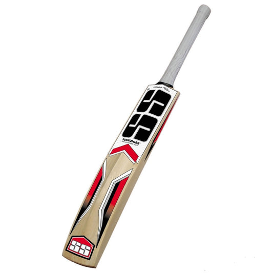 SS Sunridges Magnum Cricket Bat for Mens and Boys (Beige, Size -5) | Material: Kashmir Willow | Lightweight | Free Cover | Ready to Play | for Intermediate Player | Ideal for Leather Ball