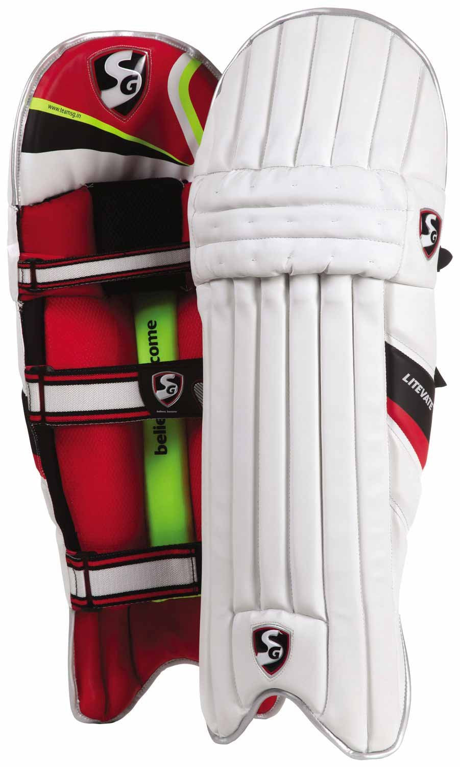 SG Litevate Batting Leg Guards