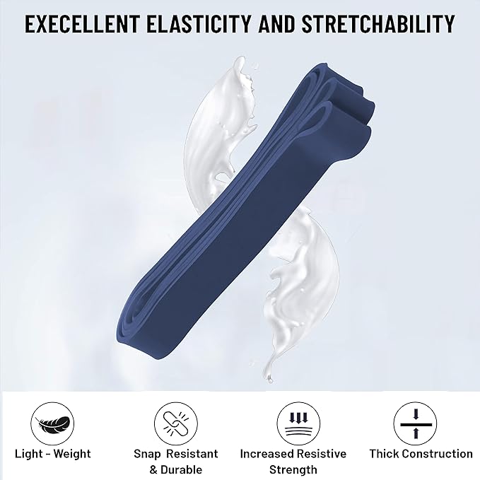 anythingbasic ab. Latex Resistance Band Exercise Band, Perfect for Mobility, Body Stretching, Powerlifting, Home Workout, Fitness Training Loop Bands for Men & Women