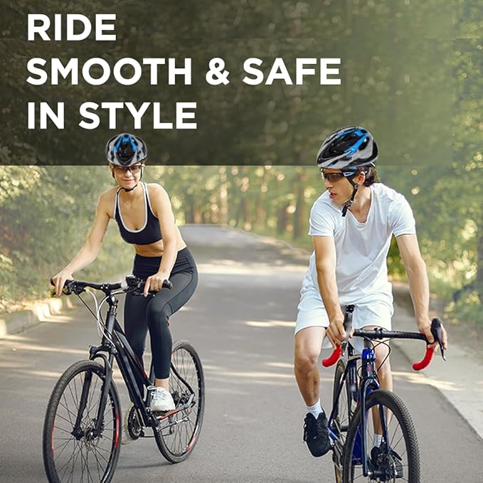 Endless EL1049 Cycle and Skates Helmet with Adjustable StrapMaterial : Polycarbonate, EPS | With Inside Cushioning Padding for Comfort | For Adults, Women and Men