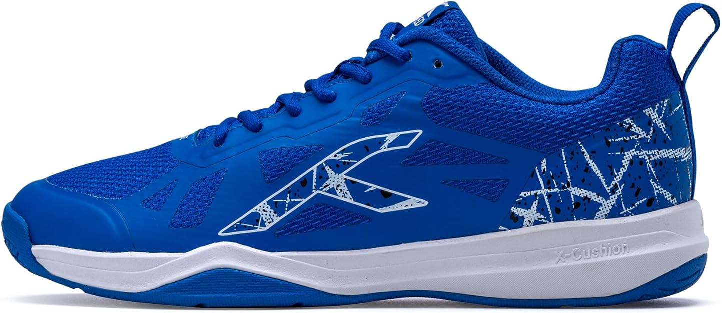 HUNDRED Blade Non-Marking Professional Badminton Shoes for Men | Material: TPU/Rubber | Suitable for Indoor Tennis/Squash/Table Tennis/Basketball & Padel