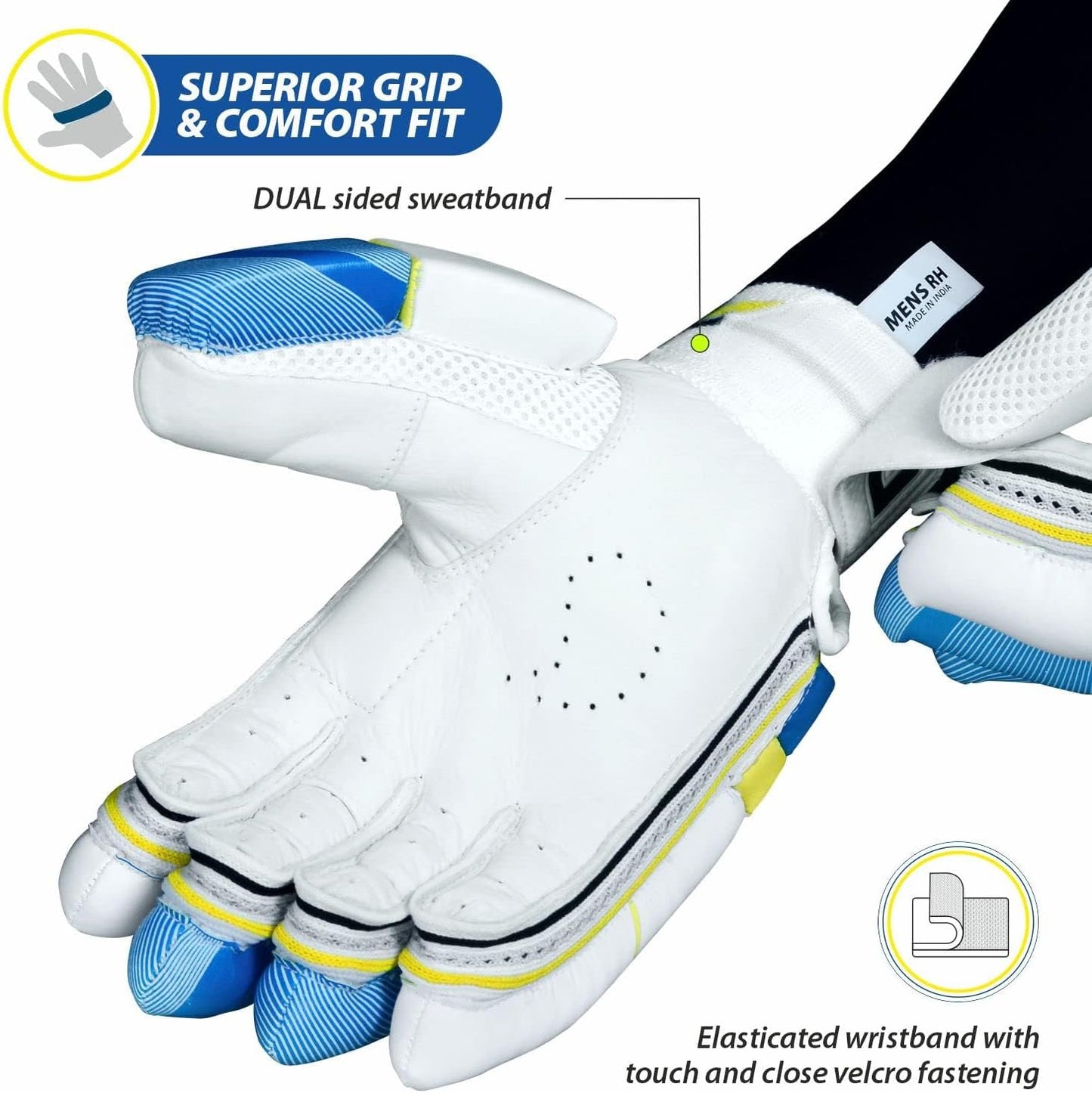 DSC Condor Motion Leather Cricket Batting Gloves