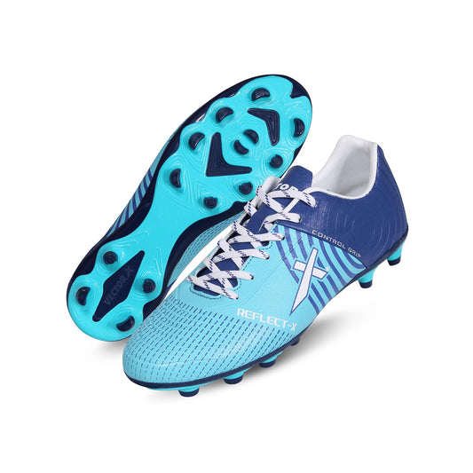 Vector X Reflect X Football Shoe/Stud (Sea Green-Navy, 10)