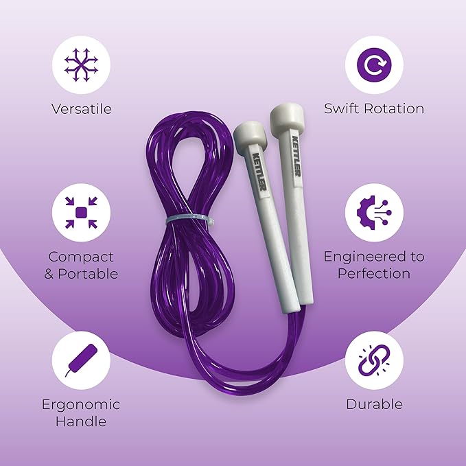Men’s and women’s blue speed jump rope for effective cardio workouts