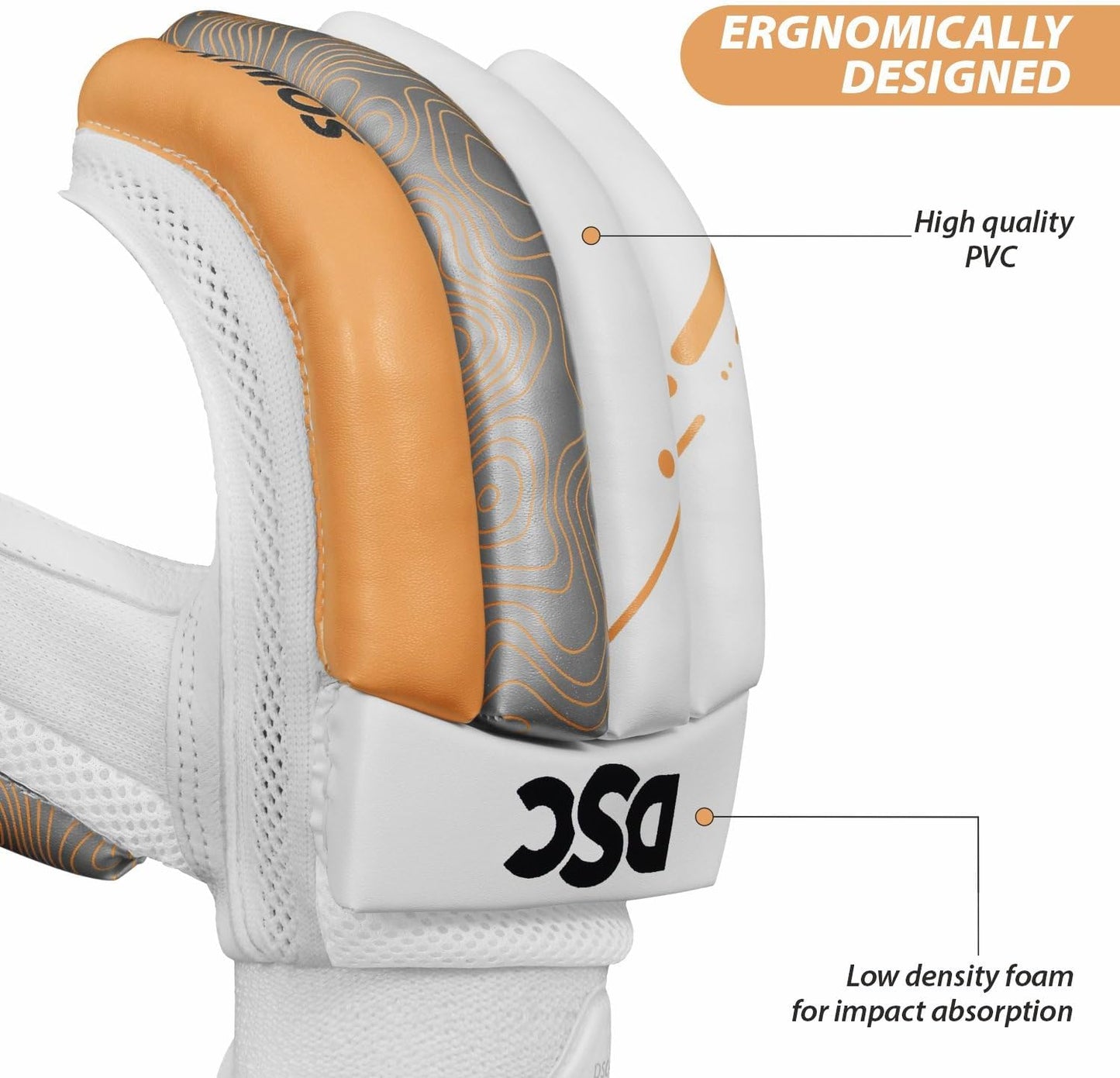 DSC Condor Atmos Cricket Batting Gloves Mens Left (Color May Vary)