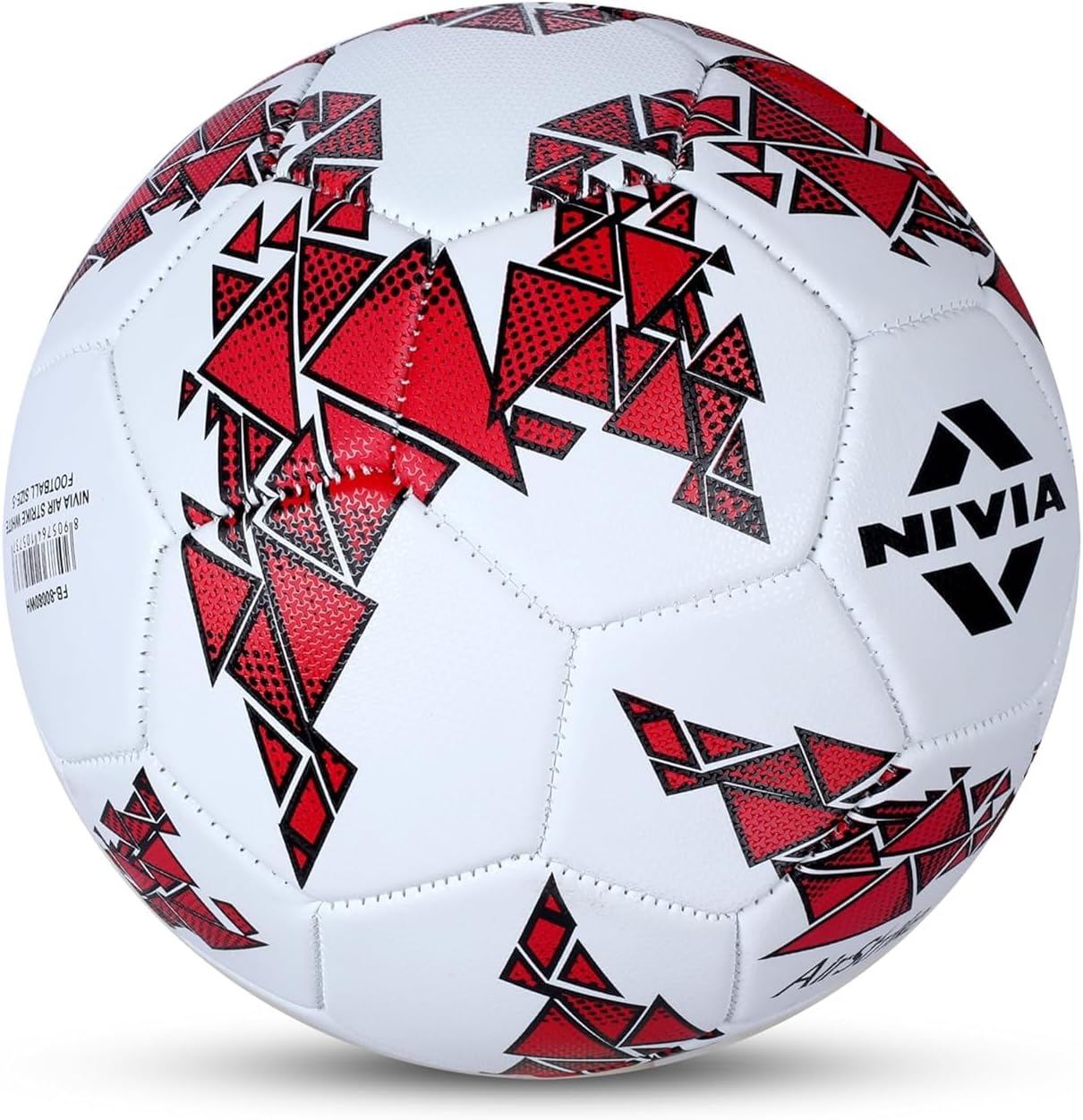 NIVIA Air Strike Football - Size:5 (White) | 80080WH