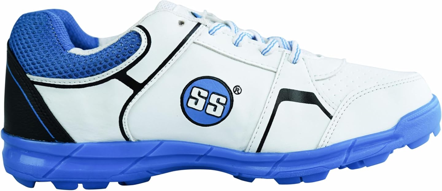 SS Josh Cricket Shoes | For Mens & Boys | Material: PU & Mesh | Lightweight and Durable long Lasting Performance