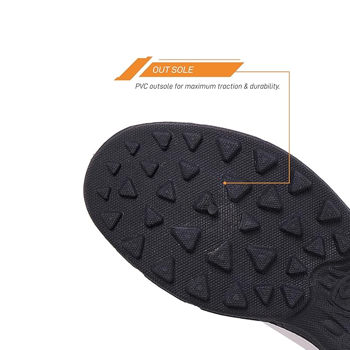 SG Savage Stud Cricket Shoe | for Mens & Boys | Material: Mesh & PVC | Lightweight | Improved Stability in The Game