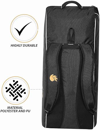 DSC Krunch Team Duffle Cricket Kit Bag, Colour - Black