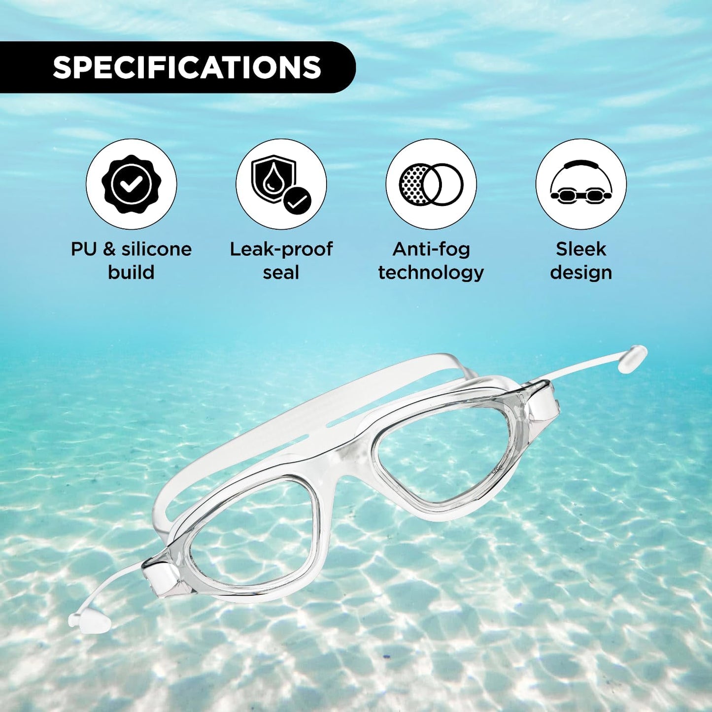 Endless Unisex El1002 Swimming Goggles (pack of 1)