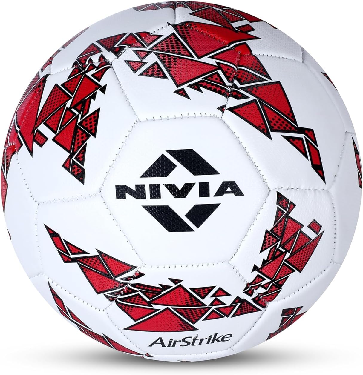 NIVIA Air Strike Football - Size:5 (White) | 80080WH