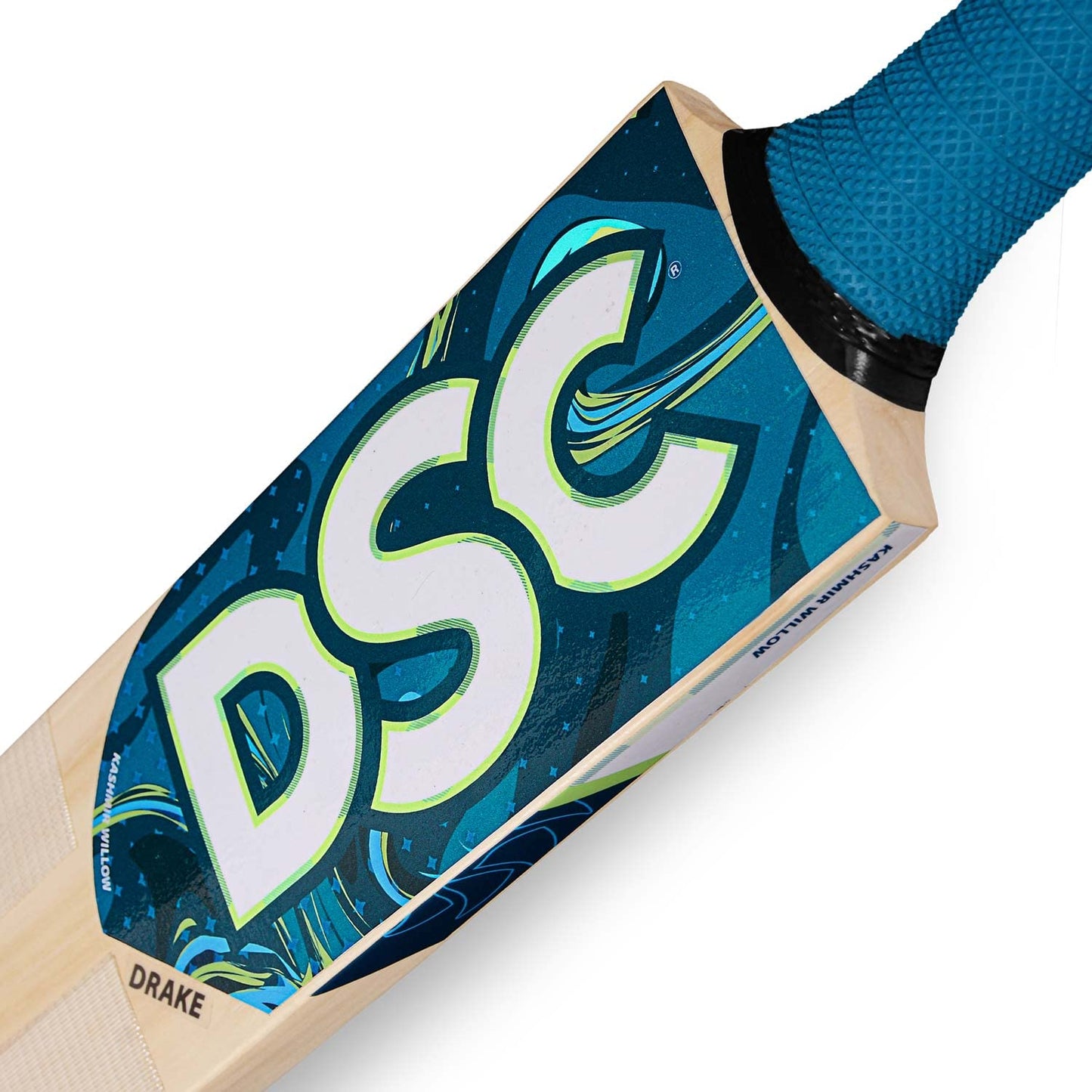 DSC Drake Kashmir Willow Cricket Bat, Size - 3