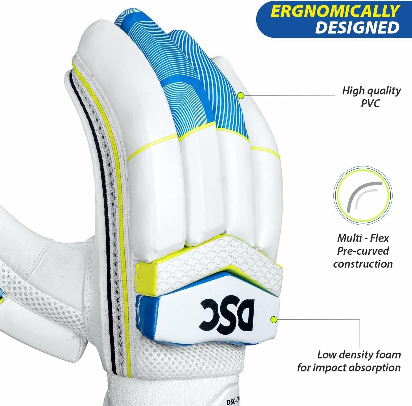 DSC Condor Motion Leather Cricket Batting Gloves