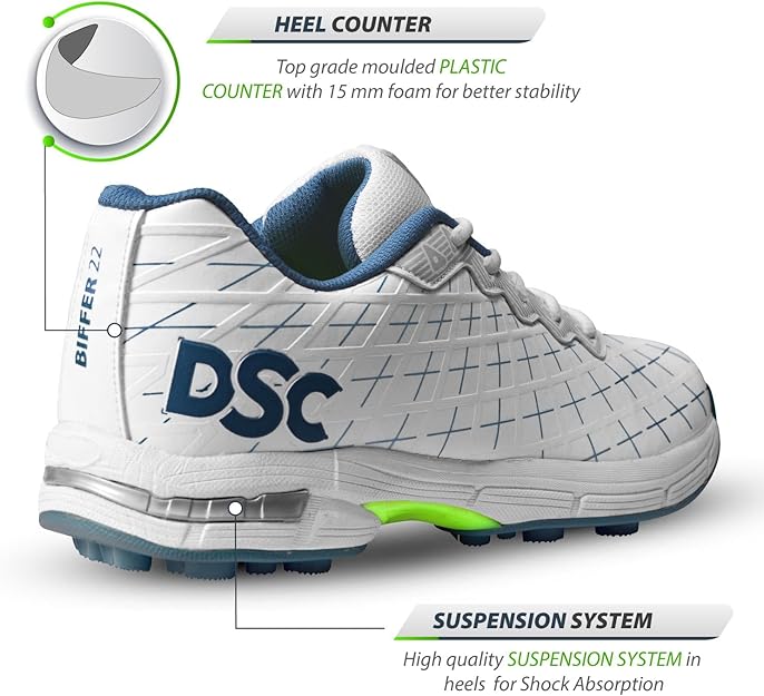 DSC Biffer 22 Cricket Shoes for Mens