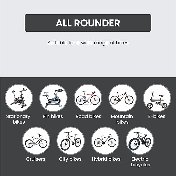 Endless Cycle Seat with Red Reflective Safety Strip | Black | Material : PU | Universal Memory Foam Seat with Breathable, Shock Absorbing and Waterproof Bike Saddle for All Type of Bikes