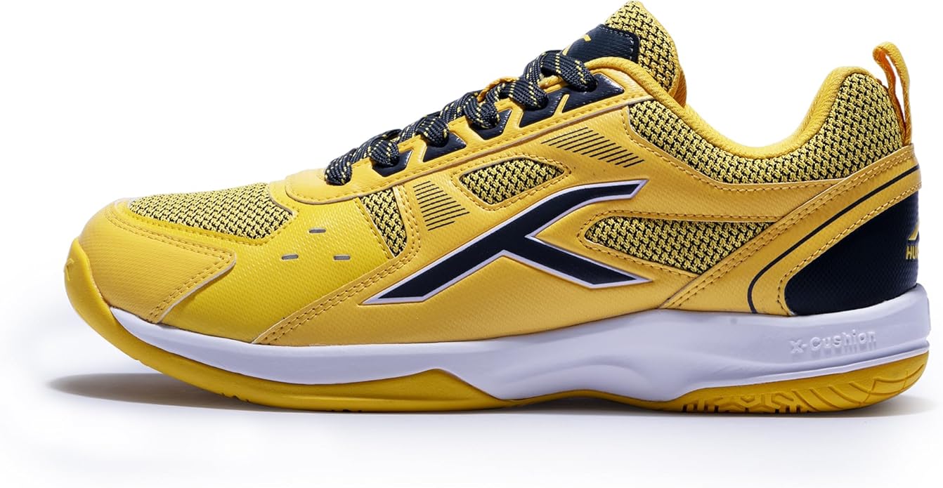 HUNDRED Raze Non-Marking Professional Badminton Shoes for Men | Suitable for Indoor Tennis/Squash/Table Tennis/Basketball & Padel