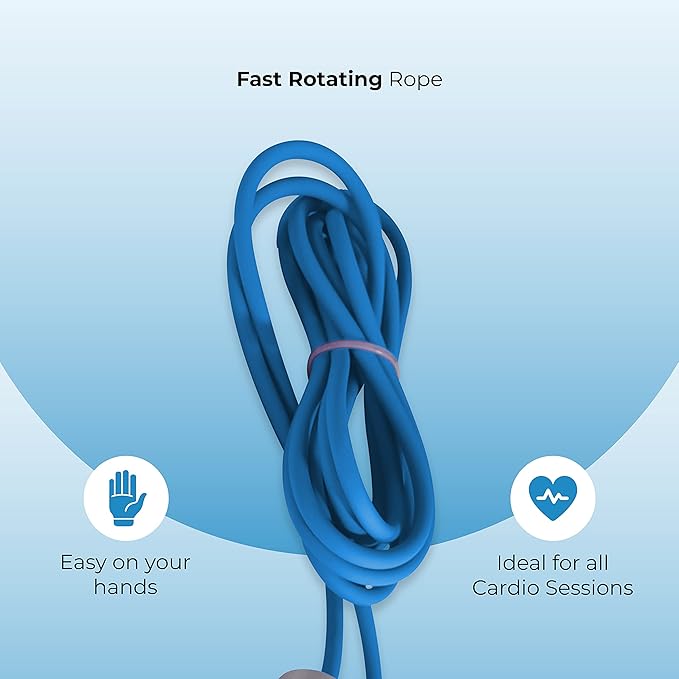 Adjustable jump rope for men and women, great for aerobic exercise, agility, and coordination training