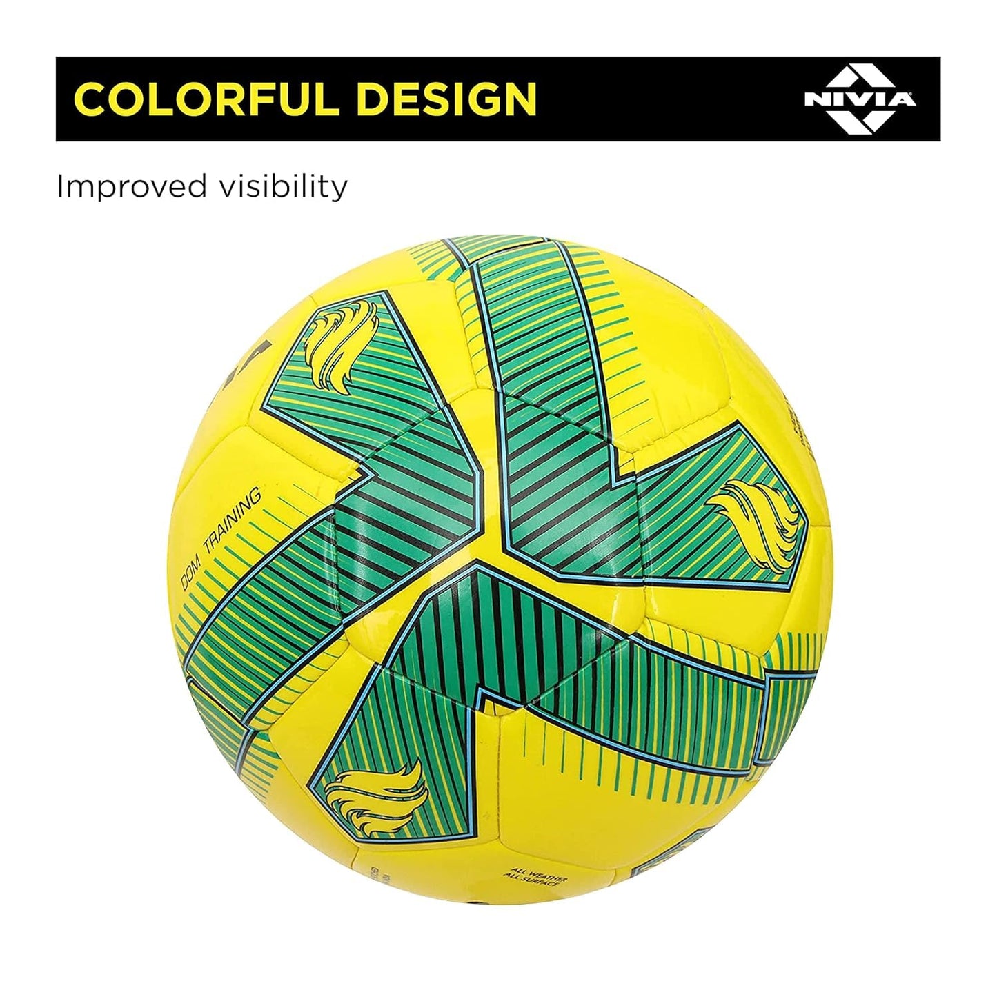 NIVIA DOM TRAINING FOOTBALL SIZE - 5 | DOM10