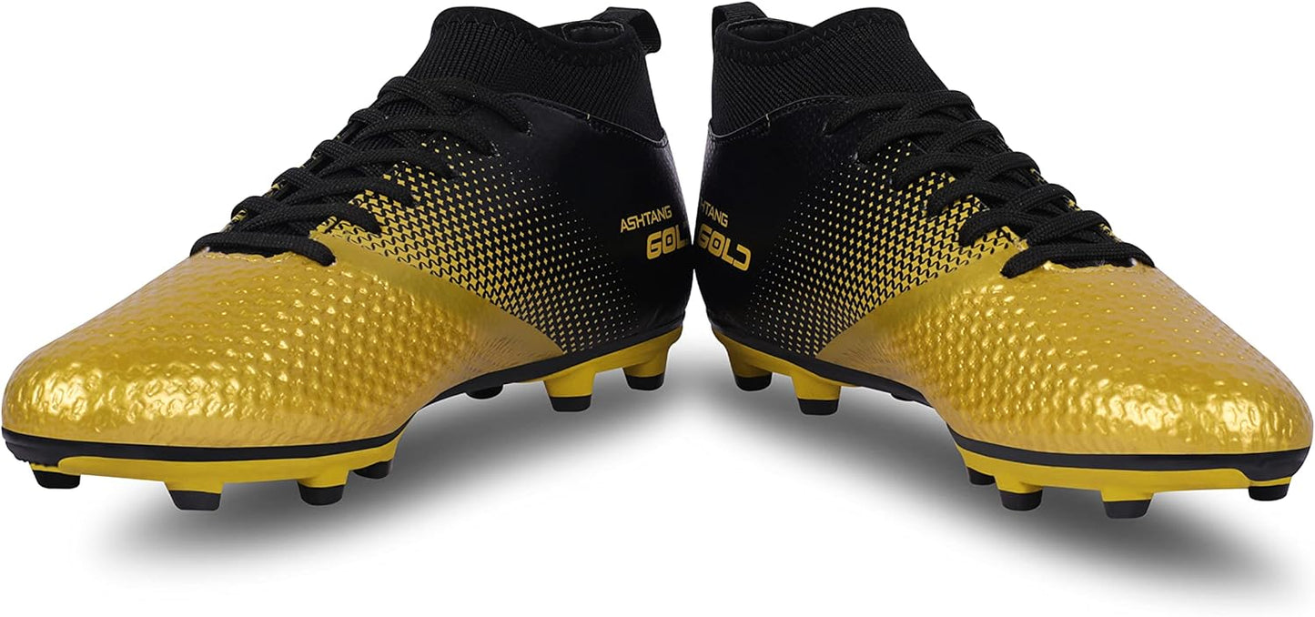 Nivia Ashtang Football Shoes | Synthetic Leather | PVC sole | Lace-Fastening | Padded Footbed