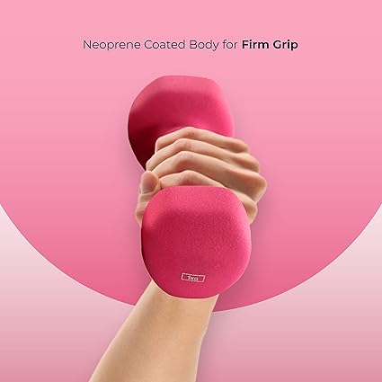 Durable neoprene dumbbell ideal for resistance training, muscle toning, strength conditioning, and fitness routines