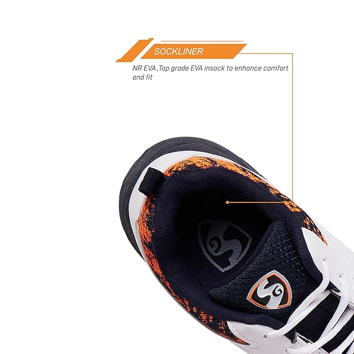 SG Savage Stud Cricket Shoe | for Mens & Boys | Material: Mesh & PVC | Lightweight | Improved Stability in The Game