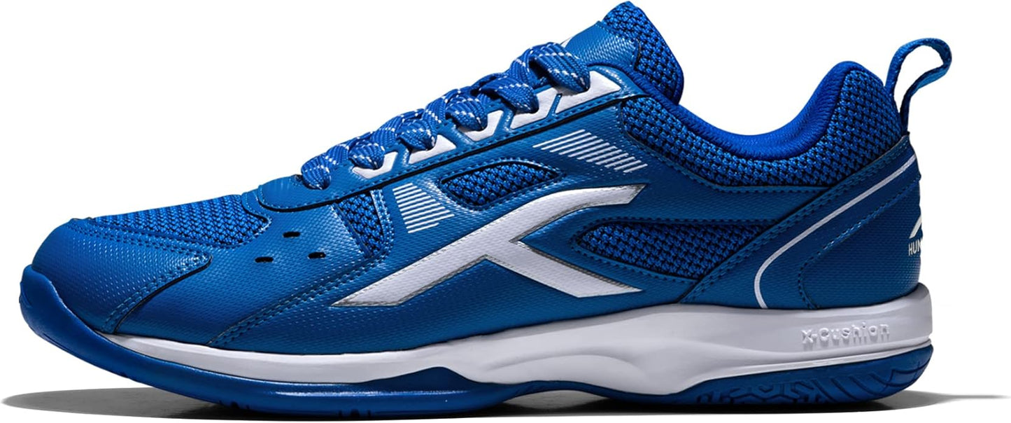 HUNDRED Raze Non-Marking Professional Badminton Shoes for Men | Suitable for Indoor Tennis/Squash/Table Tennis/Basketball & Padel