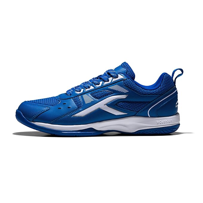 Hundred RAZE Badminton Shoe | Mens and Boys | Non-Marking Shoe | Court Shoe | For Badminton, Squash, Tennis Players | X-Cushion, Active Grip Sole, Toe Assist