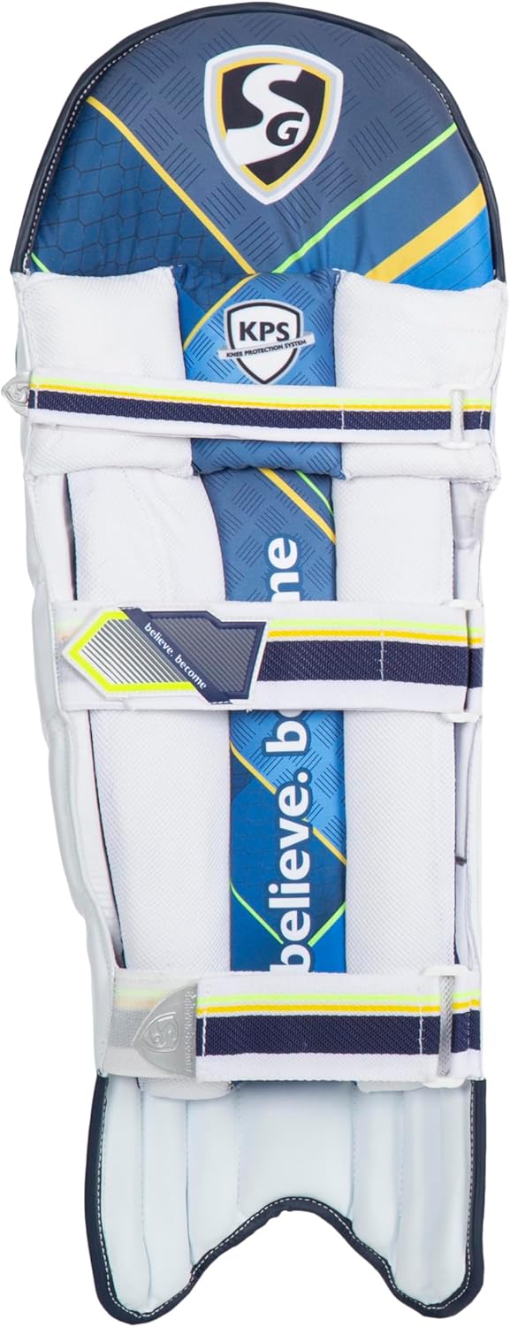SG RSD Prolite Batting Leg Guard for Men & Boys | Colour: White