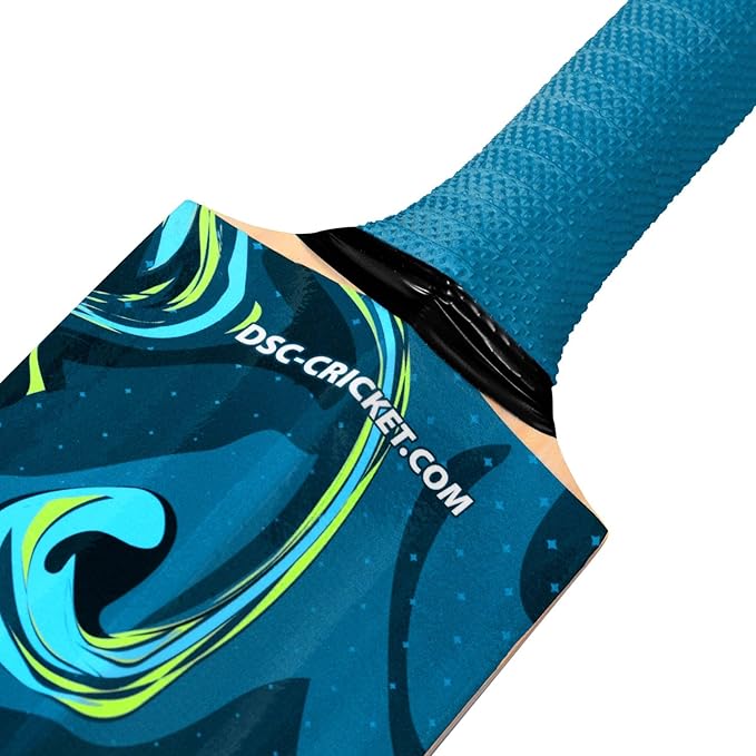 DSC Drake Cricket Bat For Mens and Boys | Material: Kashmir Willow Wood | Lightweight | Free Cover | Ready to play | For Intermediate Player | Ideal For Leather Ball