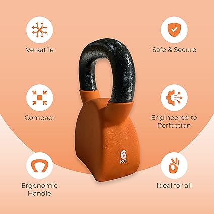 High-quality kettlebell for home gym, functional training, and muscle building