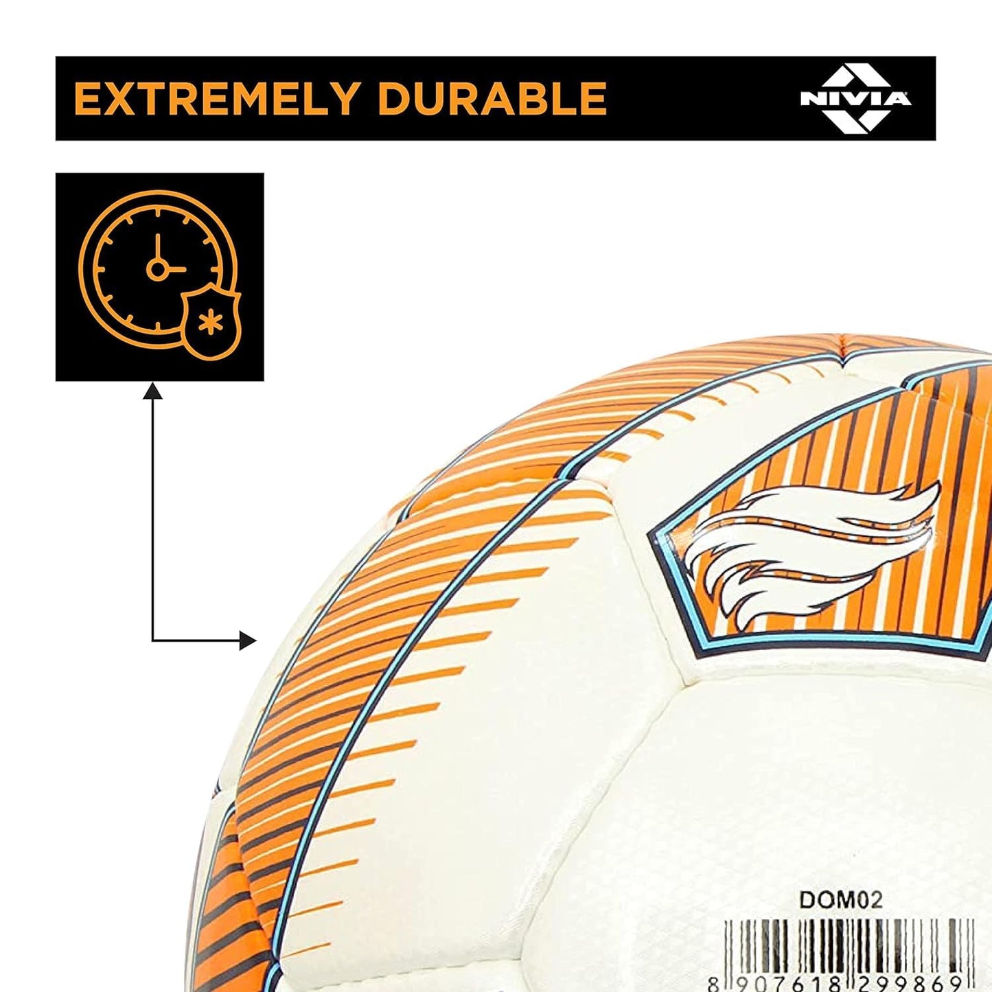 NIVIA DOM BRACE FOOTBALL SIZE - 5 | DOM02