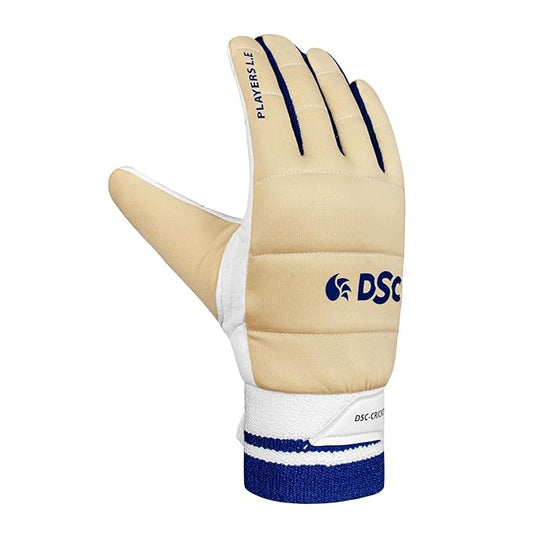 DSC Player Edition Cricket Wicket Keeping Inner Gloves for Mens| Faster Sweat Absorbtion | Comfort Fit | Kit For Men and Boys | Multicolour | Leather