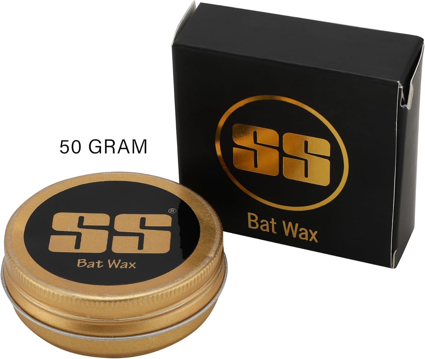 SS Cricket Bat wax to enhance the Bat performance and durability of a cricket bat, 50 Gram (Pack of 12)