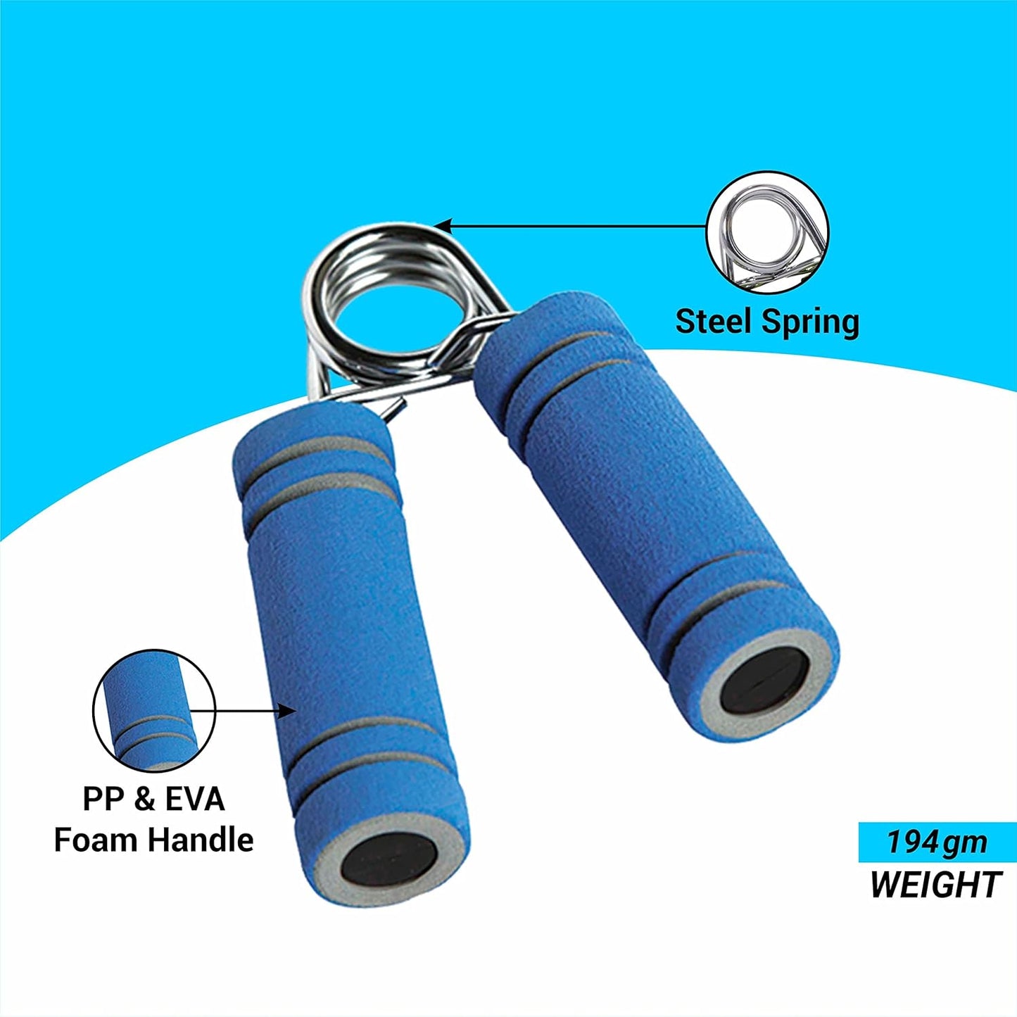NIVIA Foam Hand Grip FG-570 (Blue)