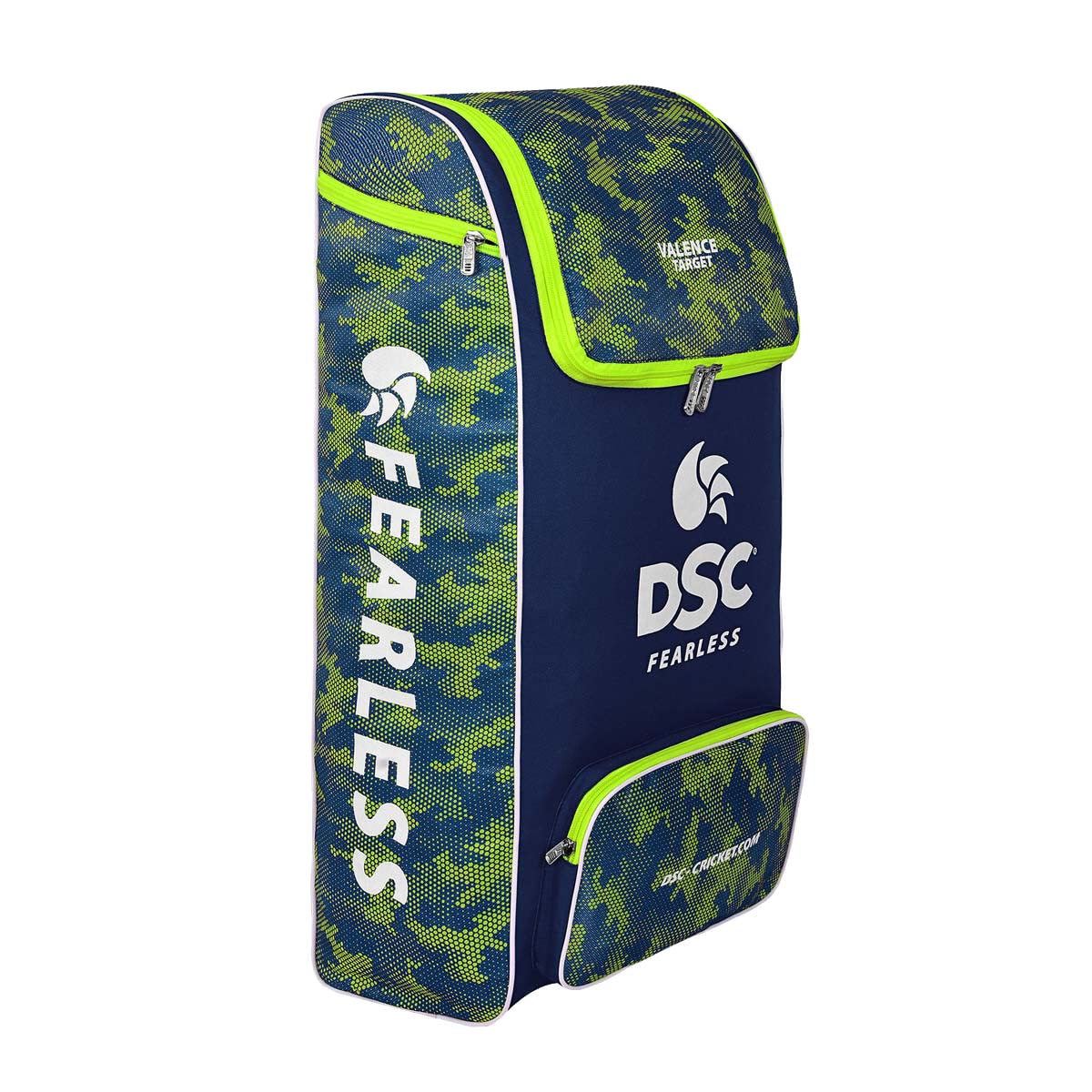 DSC Valence Target Cricket Bag (Black/Sea Green)