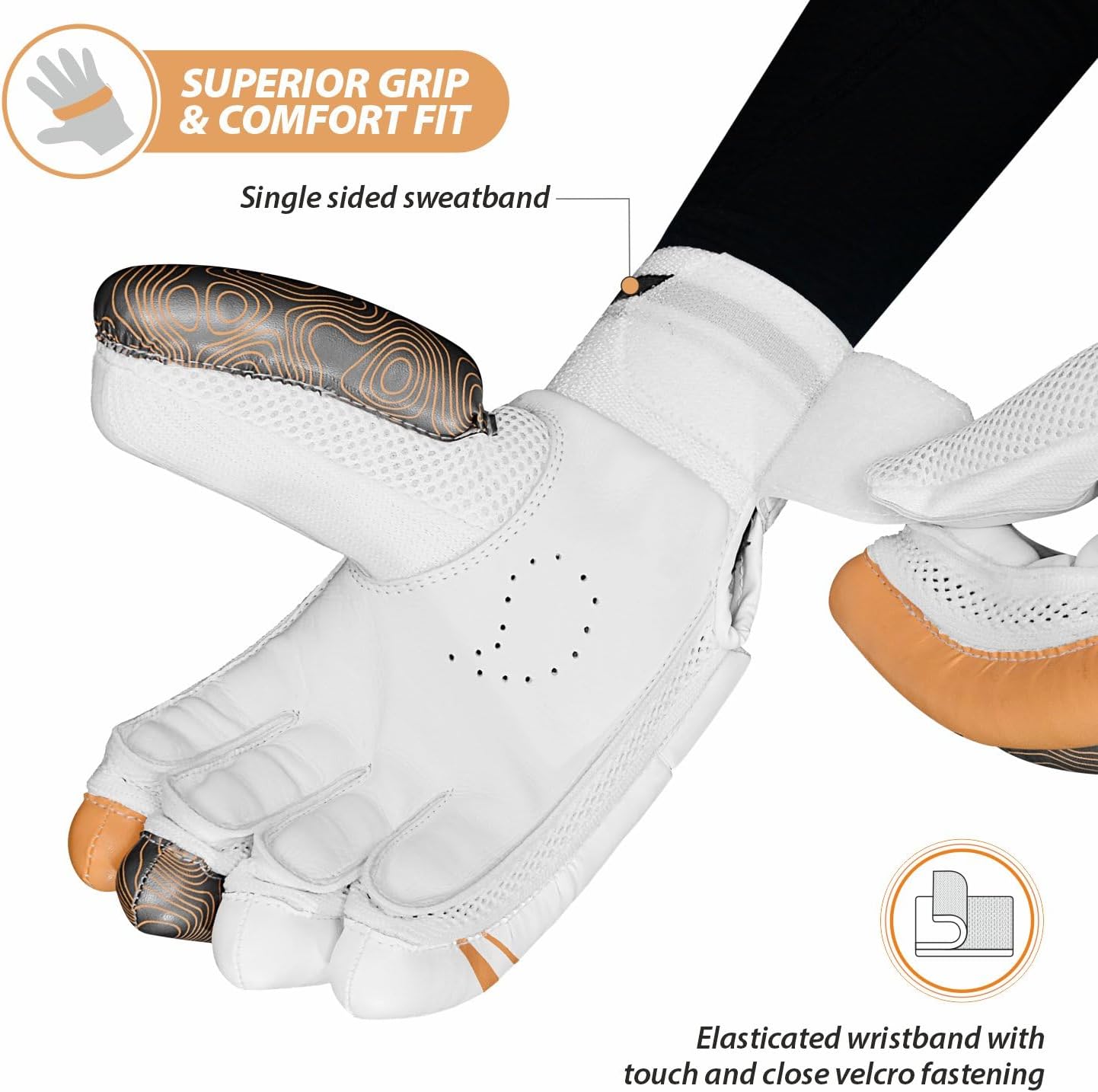 DSC Condor Atmos Cricket Batting Gloves Mens Left (Color May Vary)
