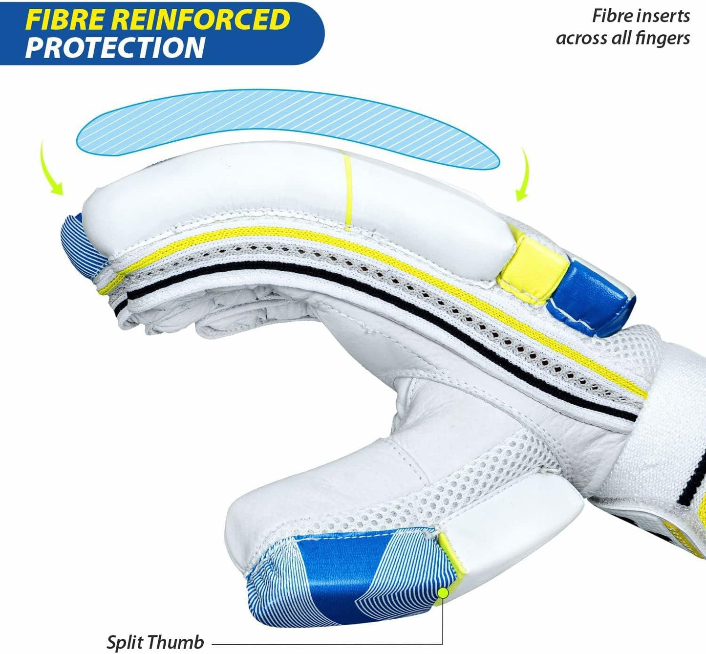 DSC Condor Motion Leather Cricket Batting Gloves
