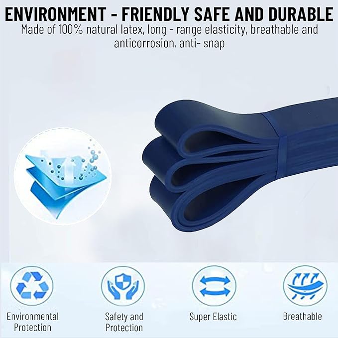 anythingbasic ab. Latex Resistance Band Exercise Band, Perfect for Mobility, Body Stretching, Powerlifting, Home Workout, Fitness Training Loop Bands for Men & Women