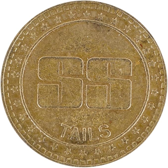 SS Premium Cricket Grade Toss Coin | Color: Gold | Size: Pack of 30 Coins | for Men & Boys | Material: Aluminium | Coin for Fair Play