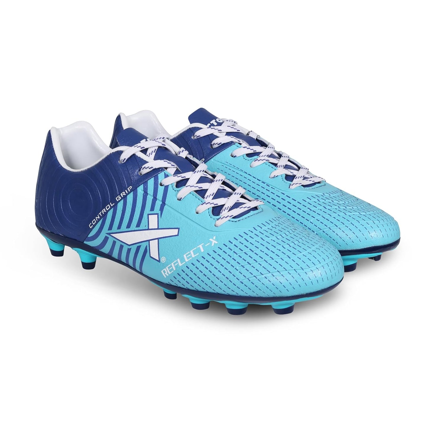 Vector X Reflect X Football Shoe/Stud (Sea Green-Navy, 10)