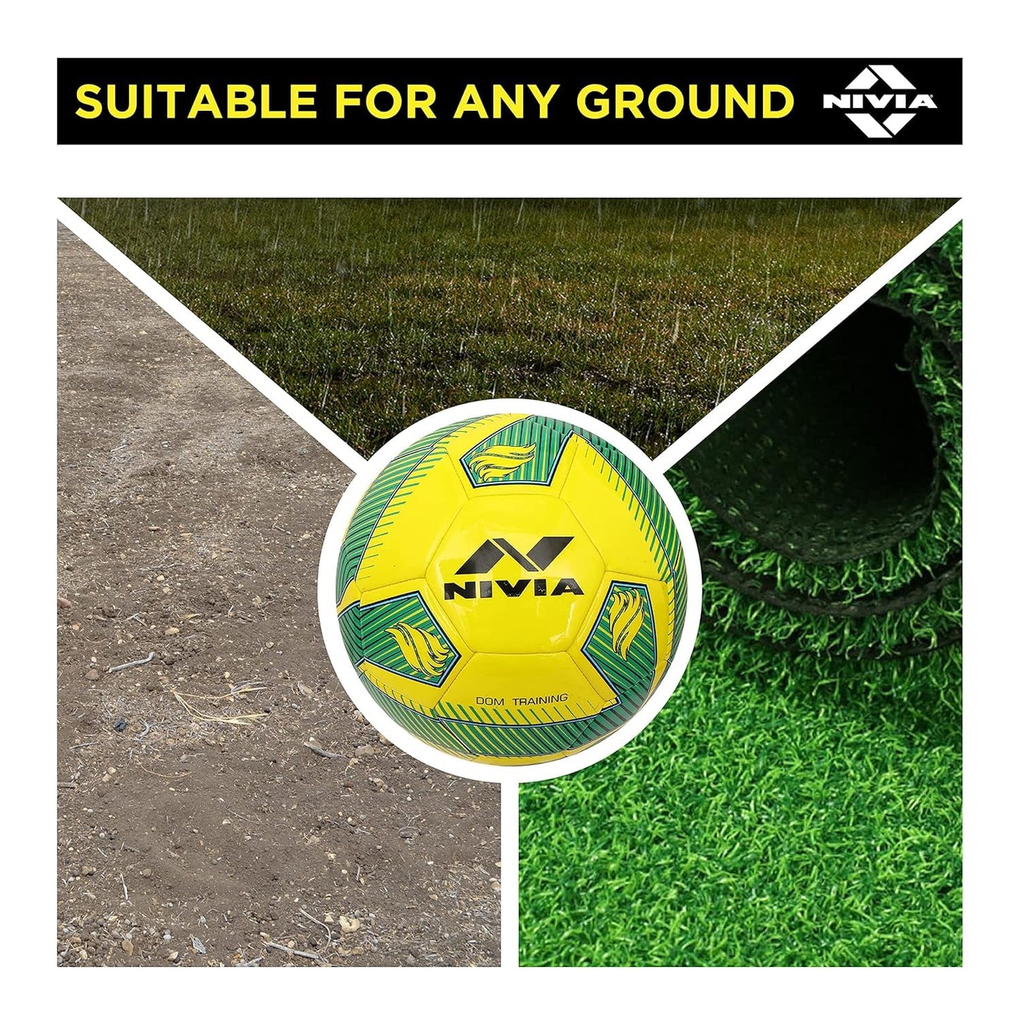 NIVIA DOM TRAINING FOOTBALL SIZE - 5 | DOM10