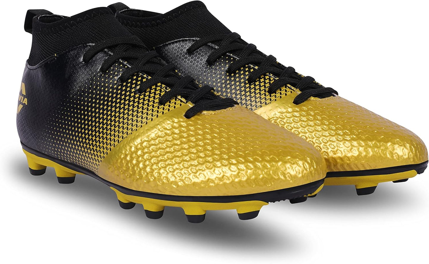 Nivia Ashtang Football Shoes | Synthetic Leather | PVC sole | Lace-Fastening | Padded Footbed