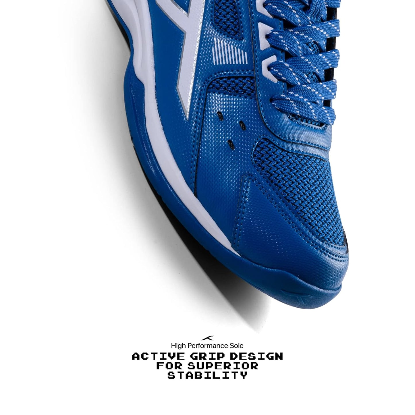 Hundred RAZE Badminton Shoe | Mens and Boys | Non-Marking Shoe | Court Shoe | For Badminton, Squash, Tennis Players | X-Cushion, Active Grip Sole, Toe Assist