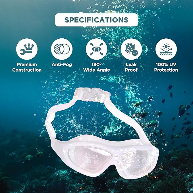 swim goggles designed for triathlons and open water racing