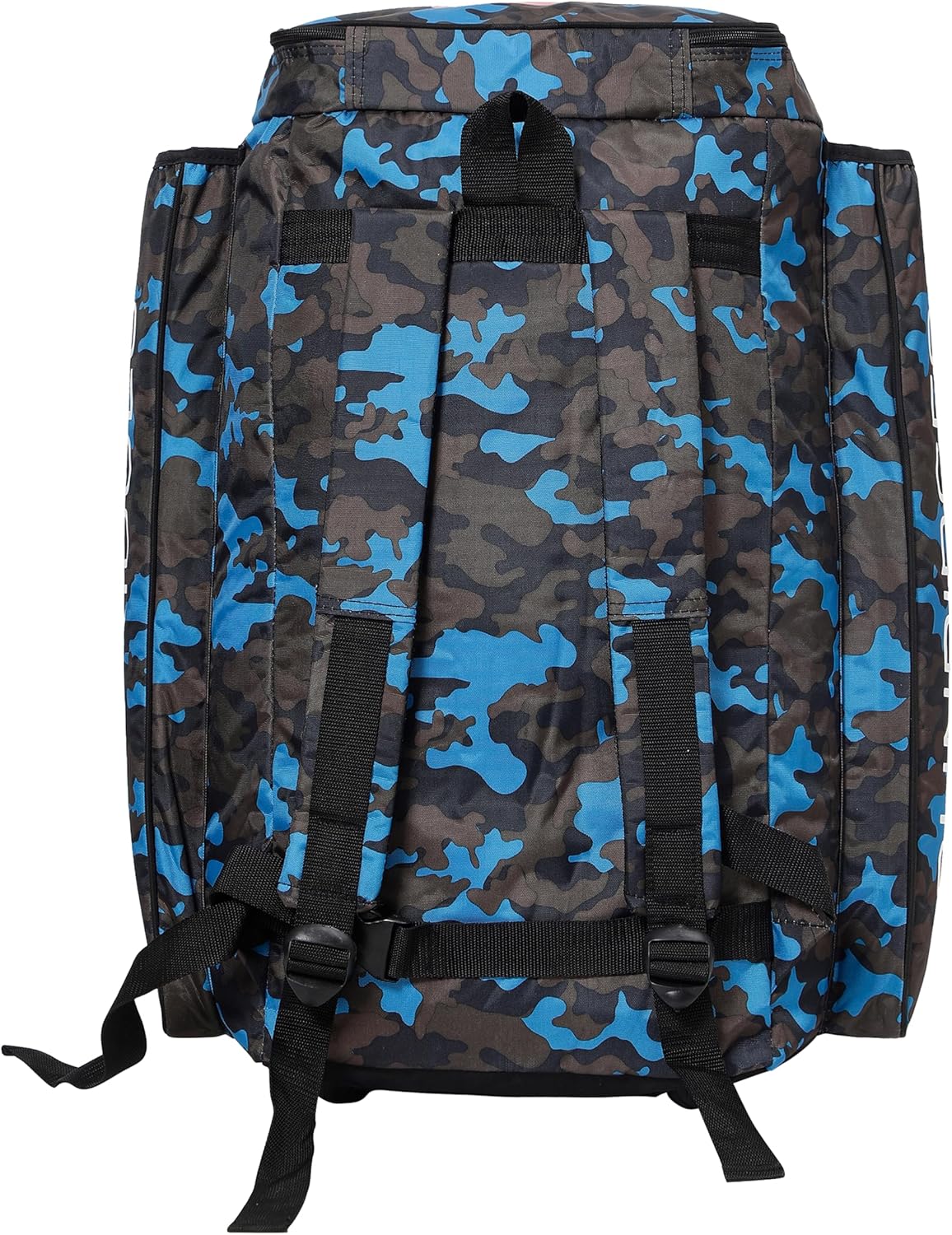 Ss Camo Duffle Cricket kit Bag | Colour: Blue | Size: Large | Light Weight with Attractive Design | Weather-Resistant | Spacious Storage | Stylish and Sporty | Shoulder Straps | Special Bat Holder