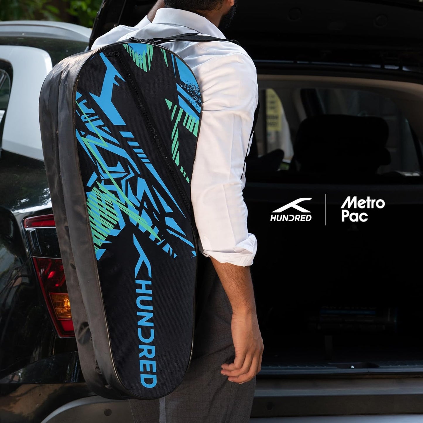 HUNDRED Metro Pack Badminton Kit-Bag (Size L)