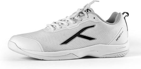 HUNDRED Infinity Pro Non-Marking Professional Badminton Shoe for Men  | Material: Polyester/Mesh | Suitable for Indoor Tennis/Squash/Table Tennis/Basketball & Padel